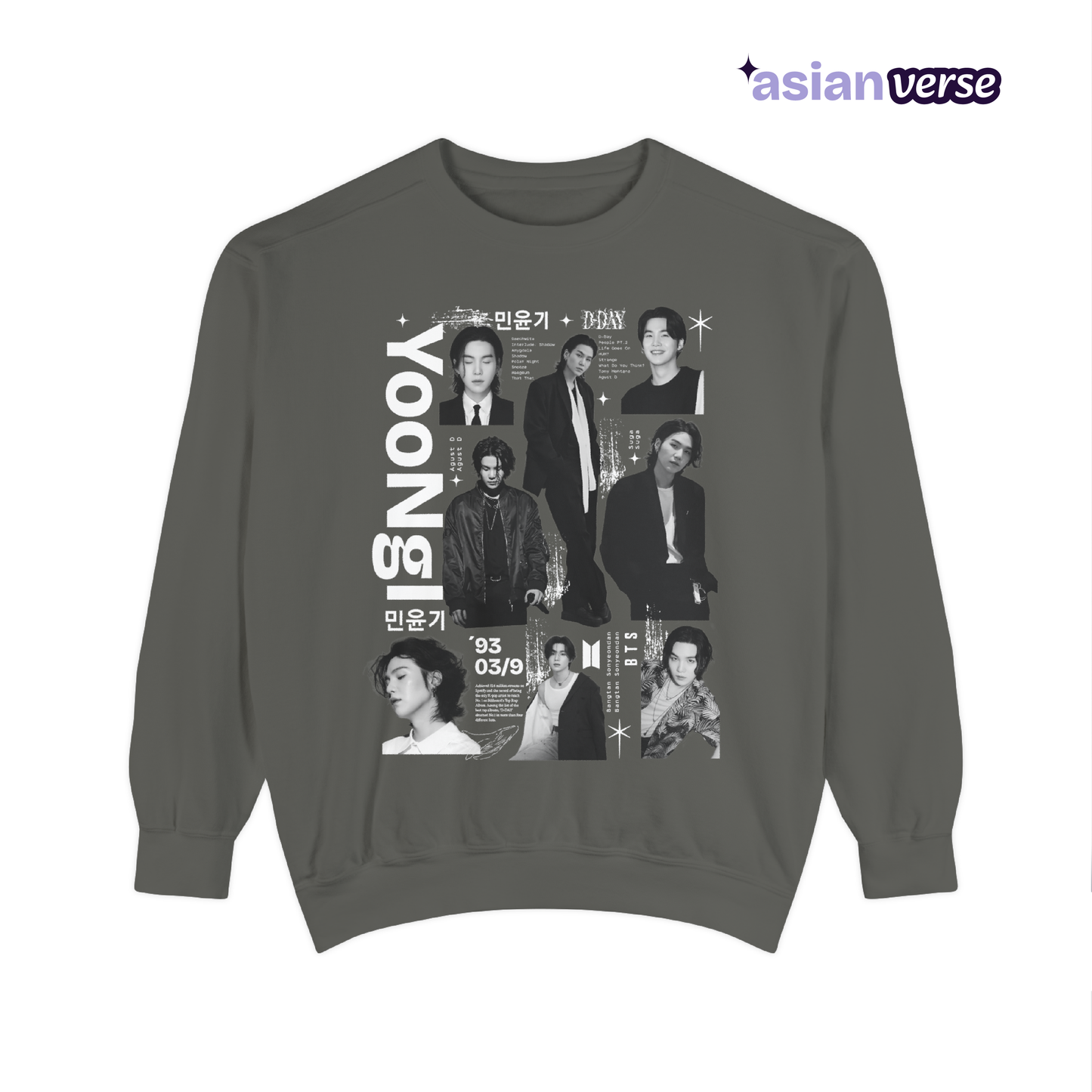 SUGA BTS Sweatshirt