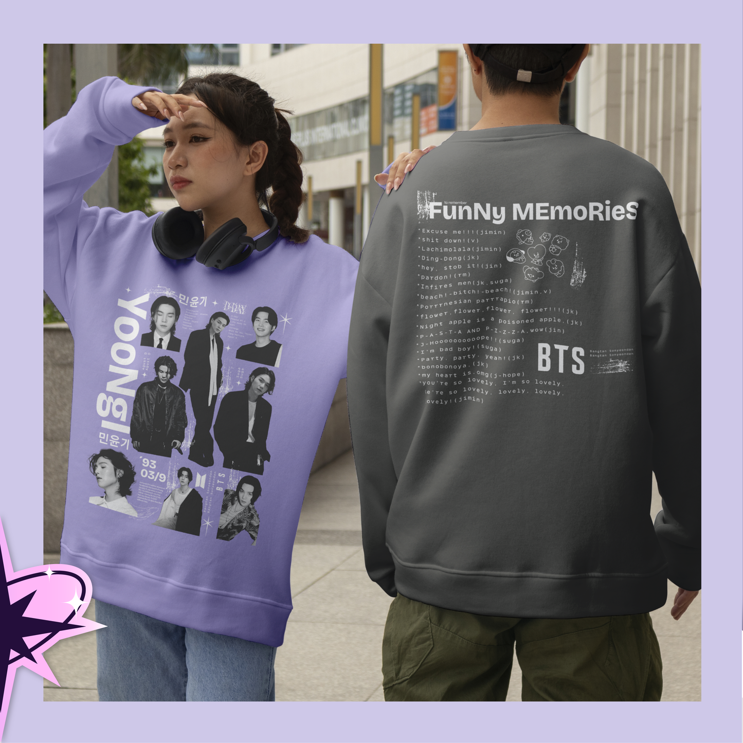 SUGA BTS Sweatshirt